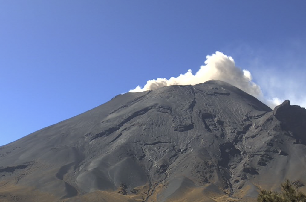 Detecta Cenapred Exhalaciones Del Popocat Petl Durante Las Ltimas