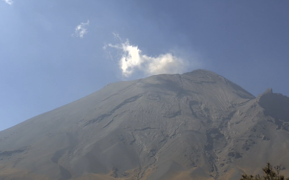 Detecta Cenapred 15 exhalaciones del volcán Popocatépetl SICOM Noticias