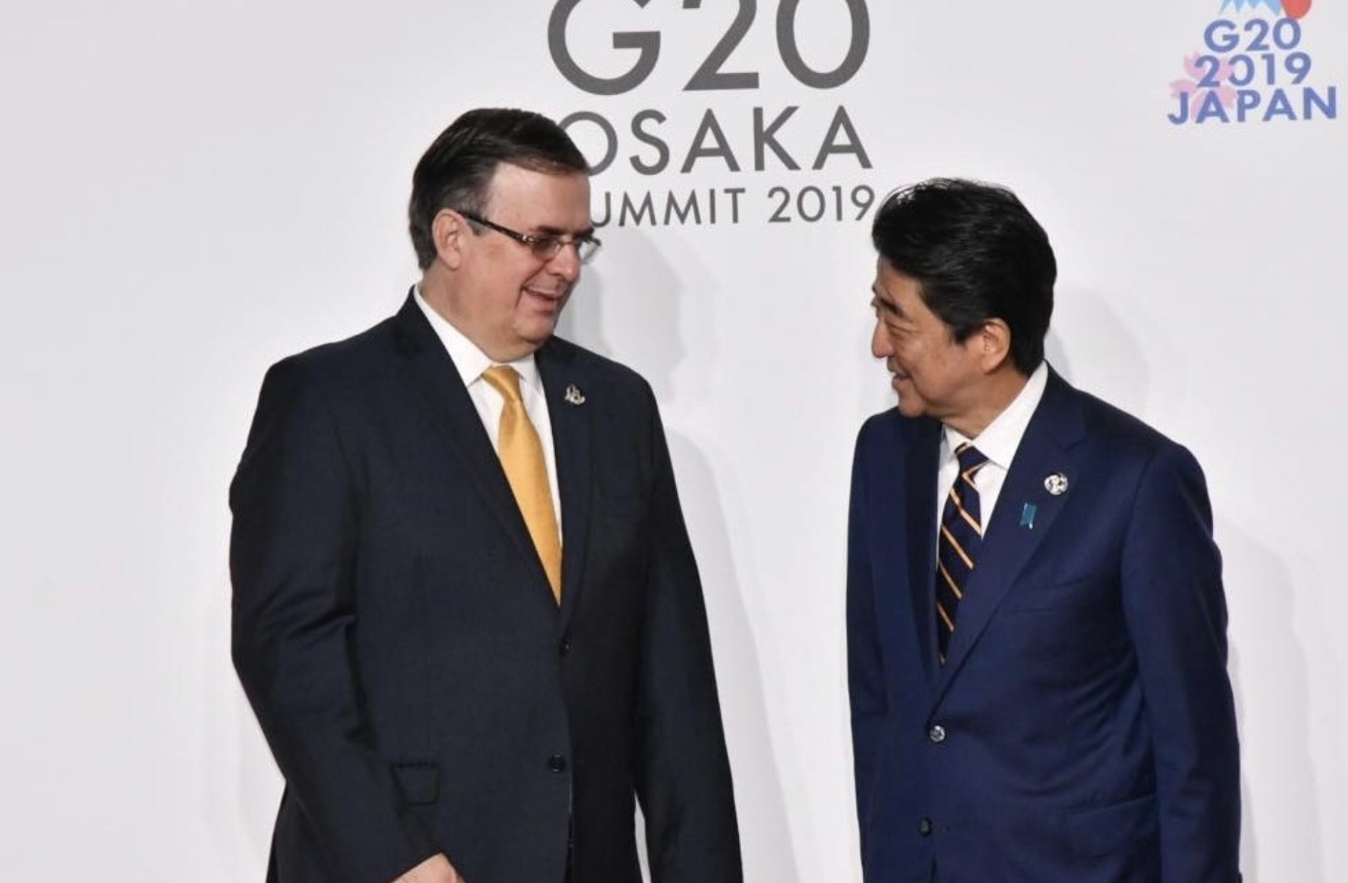El Secretario de Relaciones Exteriores, Marcelo Ebrard Casaubón, lamentó el fallecimiento del exprimer ministro de Japón. Shinzo Abe.