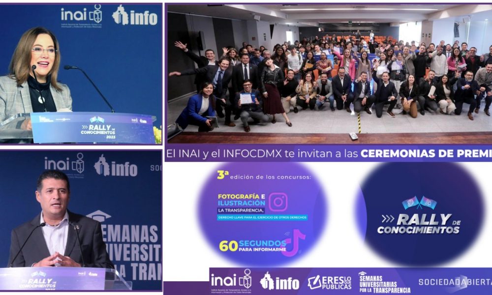 Clausuran Inai E Info Cdmx Las Semanas Universitarias Por La Transparencia 2023 Sicom Noticias 3261