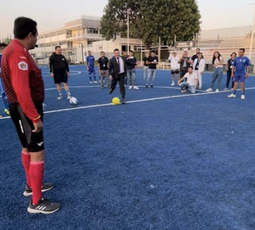 Agua de Puebla inaugura el 1er Torneo Interdependencias de Fútbol 7 ...