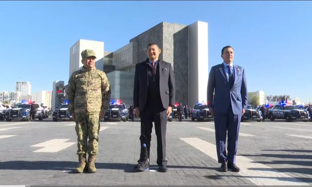 Ceremonia De Pase De Lista De Los Cuerpos De Seguridad De La Secretar A