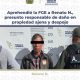 FGE aprehende a Renato N. por despojo y daño en propiedad ajena